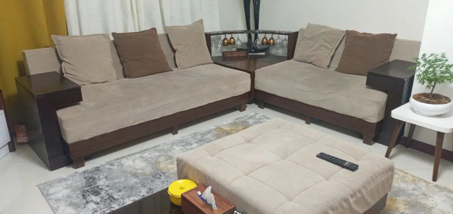 مبلمان ال ۷ نفره|مبلمان خانگی و میز عسلی|تهران, جماران (نیاوران)|دیوار