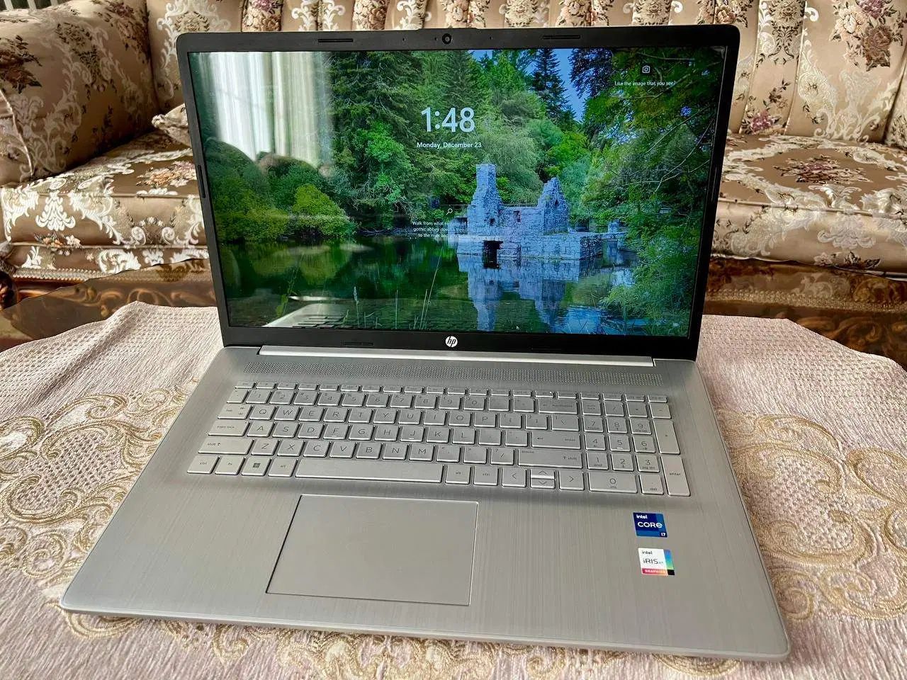 لپ تاپ ۱۷ HP تاچ رم ۳۲نسل ۱۱ corei7 حافظه ۲ ترا|رایانه همراه|تهران, گلستان (شهرک راه آهن)|دیوار
