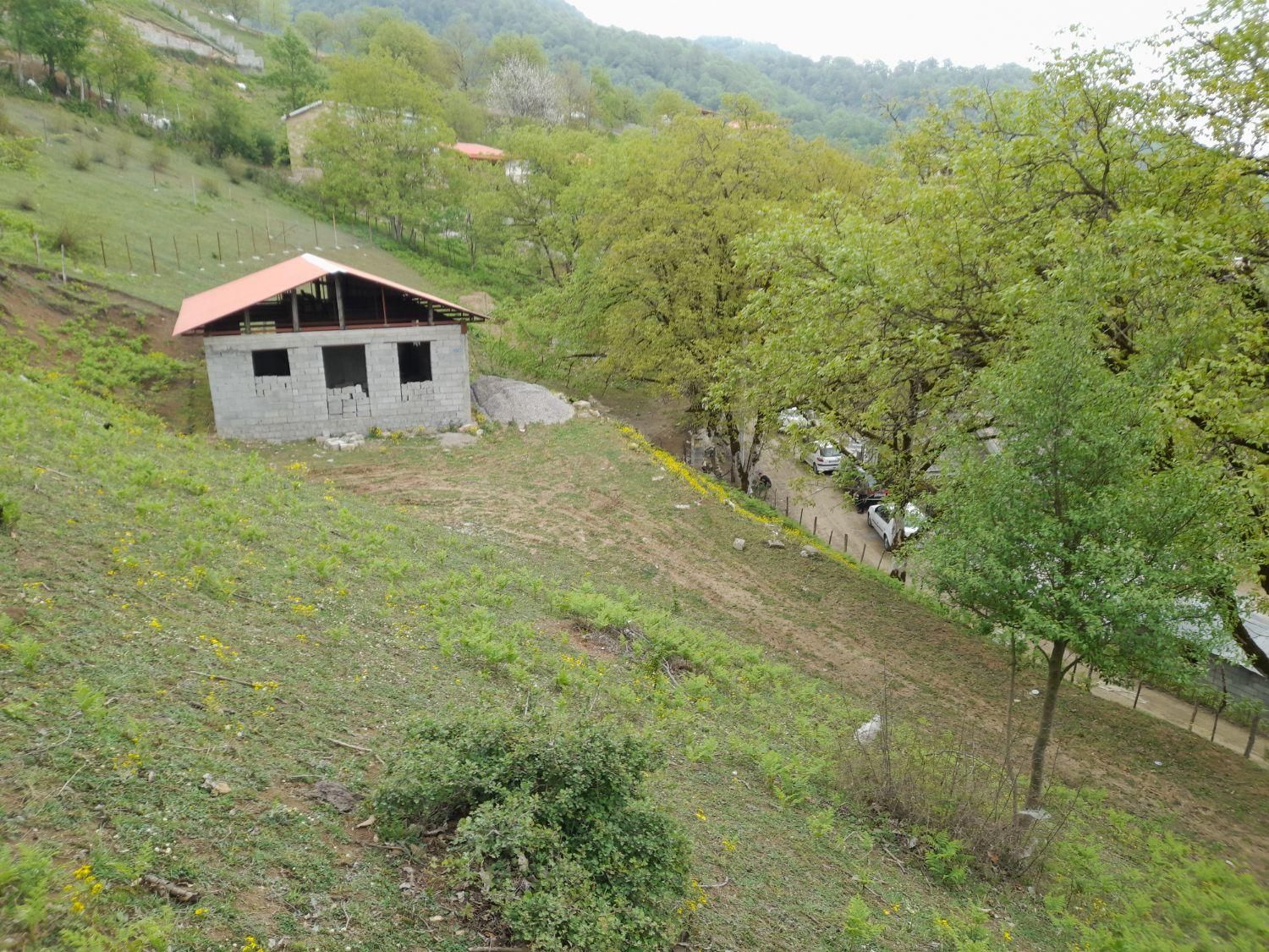 ویلای نیمه ساز ۶۰۰متری ،ییلاق نوده رضوانشهر|فروش زمین و ملک کلنگی|رضوانشهر, |دیوار