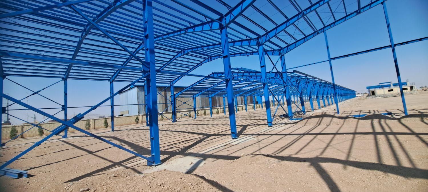 ساخت سوله و اسکلت فلزی با استاندارد 3834|خدمات پیشه و مهارت|اصفهان, باغ زیار|دیوار