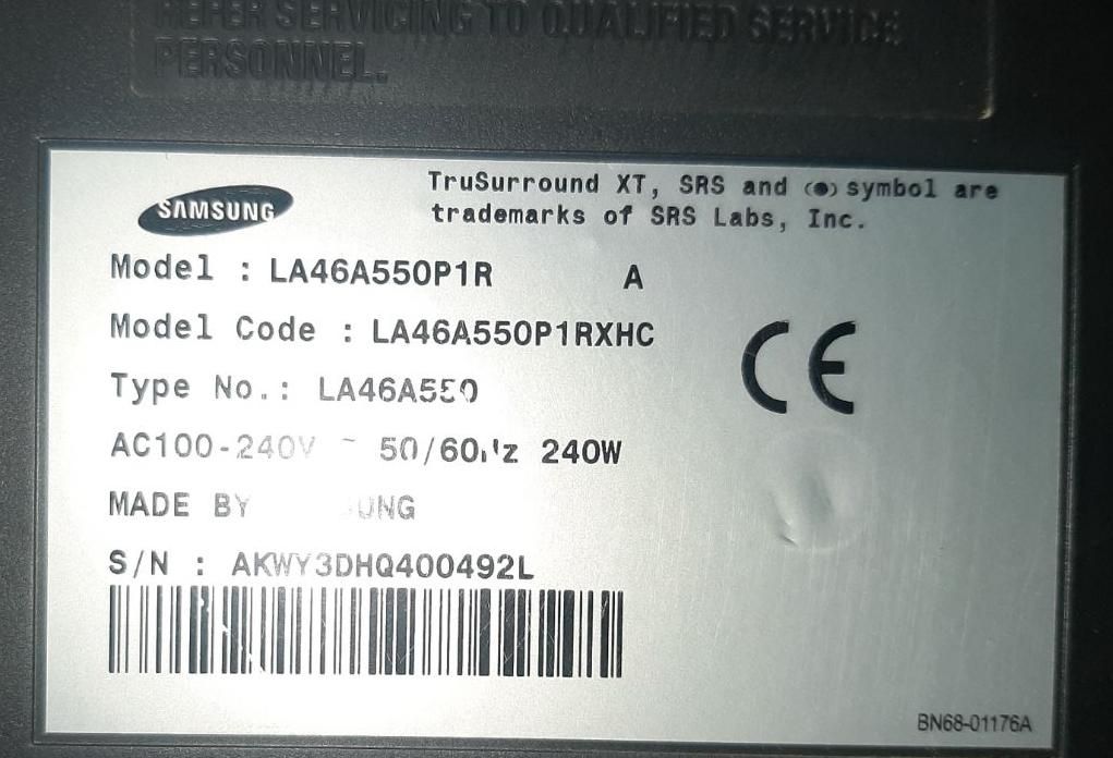 تلویزیون LCD سامسونگ ۴۶ اینچ|تلویزیون و پروژکتور|اصفهان, کوی ولی عصر|دیوار