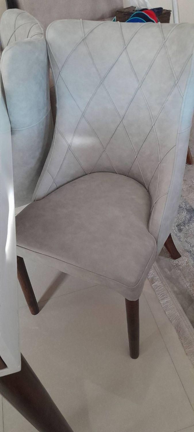 میز غذاخوری چوب راش 6 نفره با کشو جانبی|میز و صندلی غذاخوری|تهران, امام حسین|دیوار