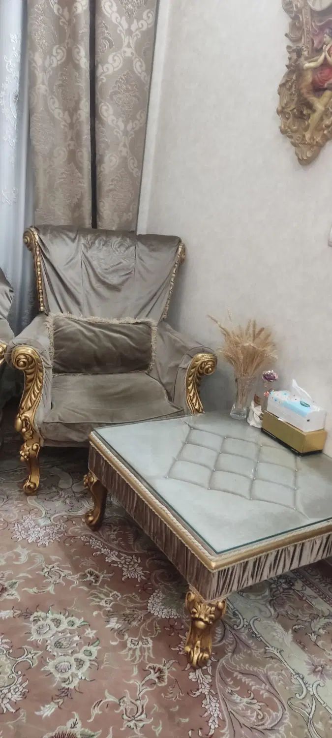 موبل راحتی 8نفره|مبلمان خانگی و میز عسلی|تهران, یاخجی آباد|دیوار