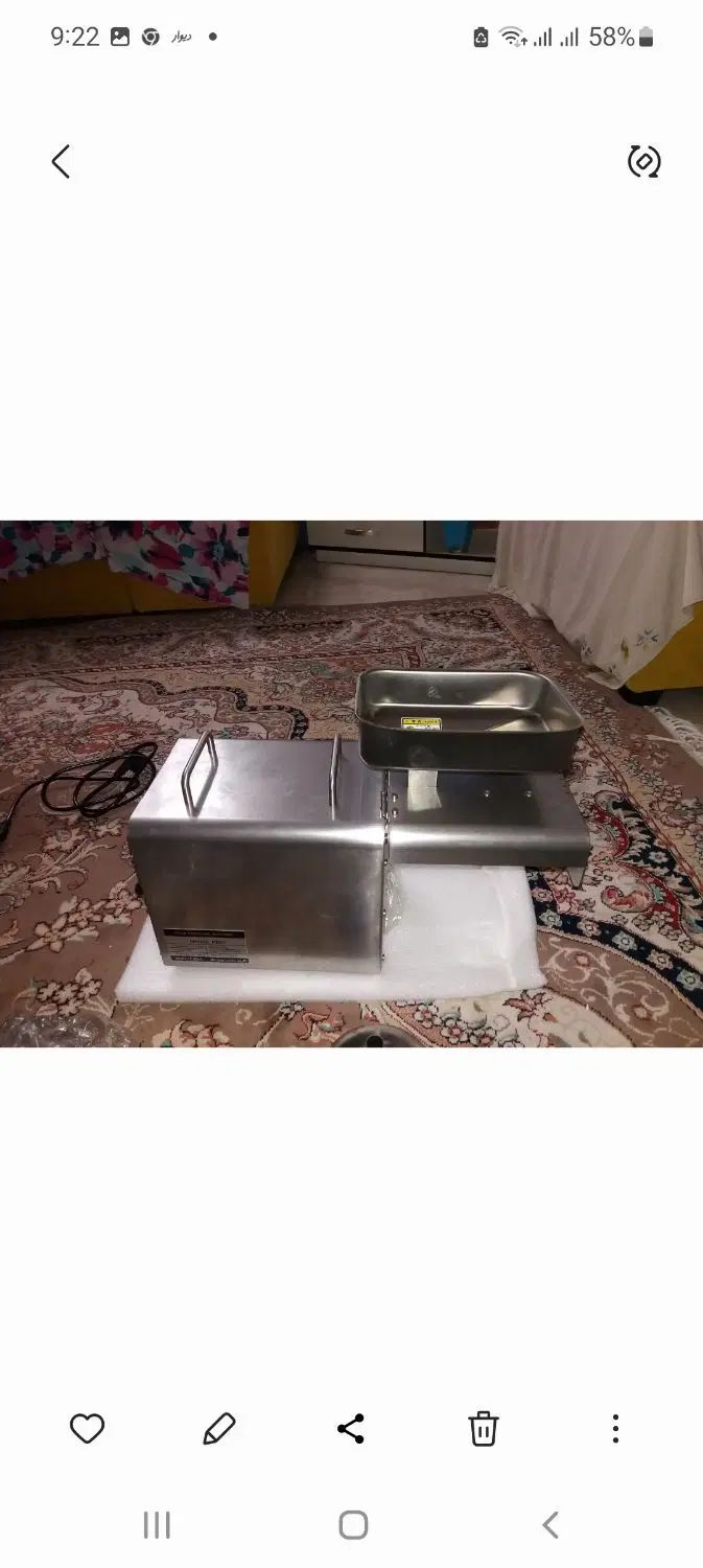 دستگاه روغن گیر خانگی اویل تک مدل هوم‌پرو|سایر لوازم برقی|لنگرود, |دیوار