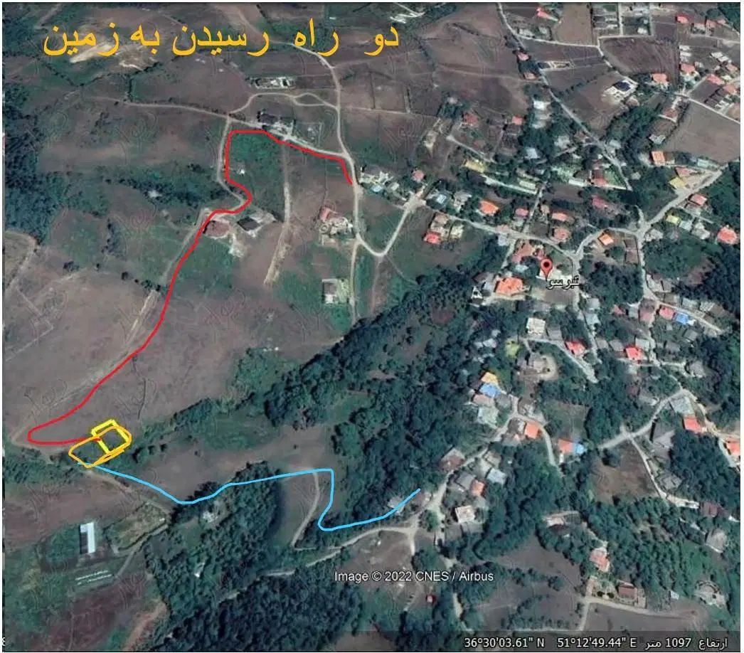 زمین ۸۱۰ متر مربعی در کلاردشت طبرسو- دشت زمین سر|فروش زمین و ملک کلنگی|کلاردشت, |دیوار