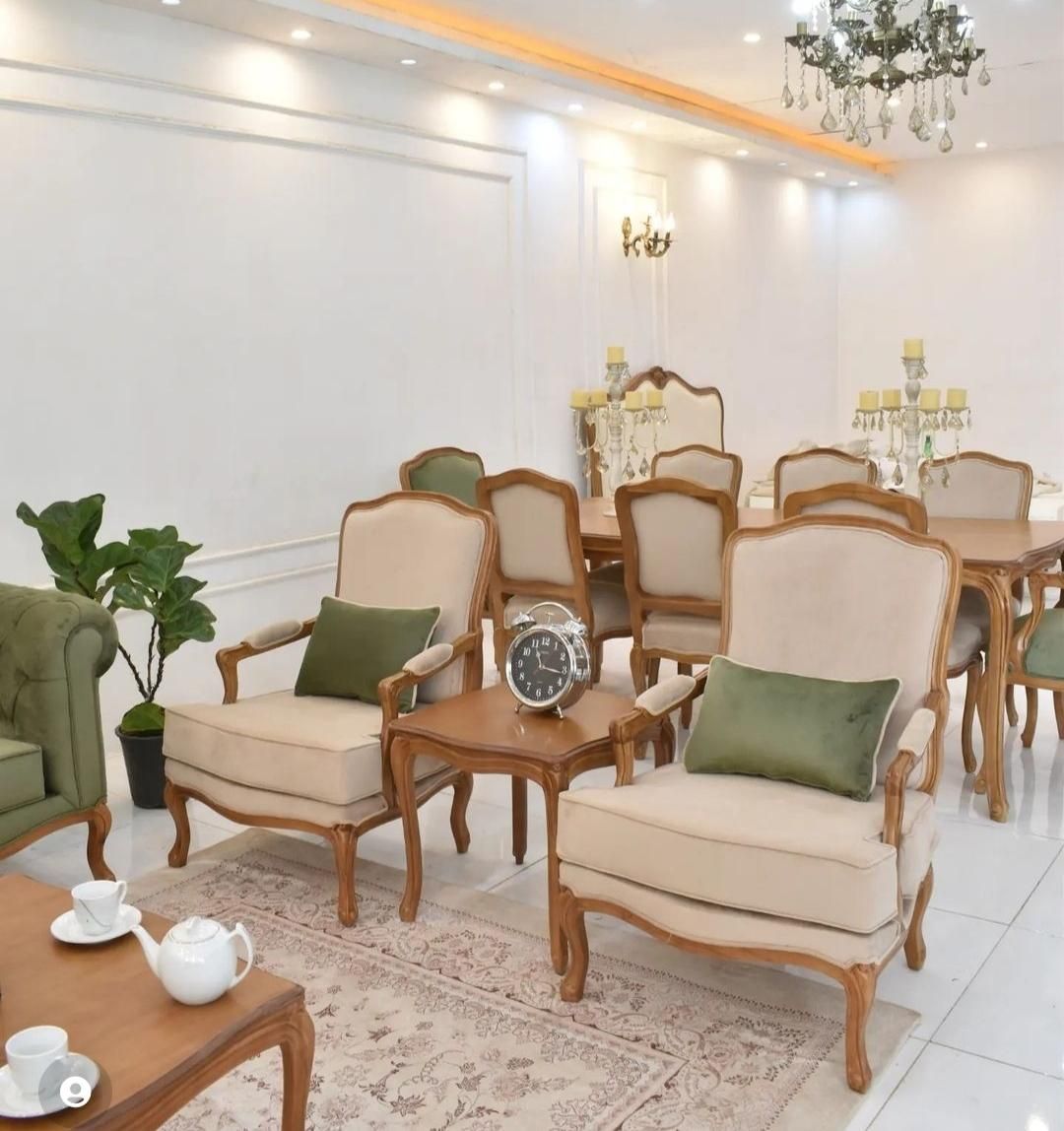 راحتی کلاسیک فرانسوی از دم اقساط بدون سود|مبلمان خانگی و میز عسلی|مشکیندشت, |دیوار