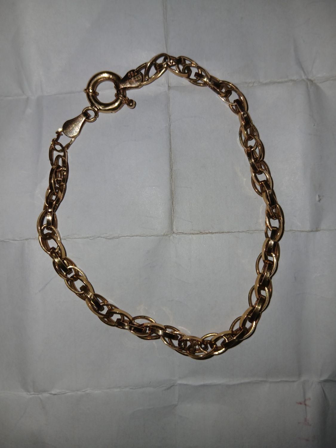 دستبند طلا ۳ گرم و ۱۰۰ سوت در حد|جواهرات|نسیمشهر, |دیوار