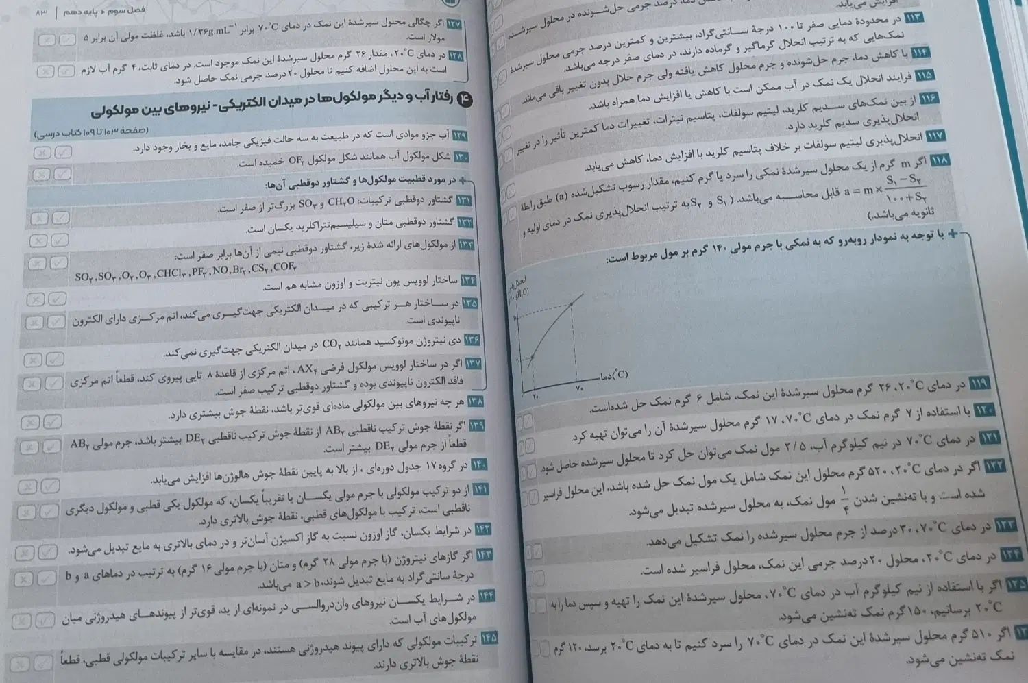 عبارت نامه شیمی کنکور مهر و ماه|کتاب و مجله آموزشی|مشهد, جانباز|دیوار