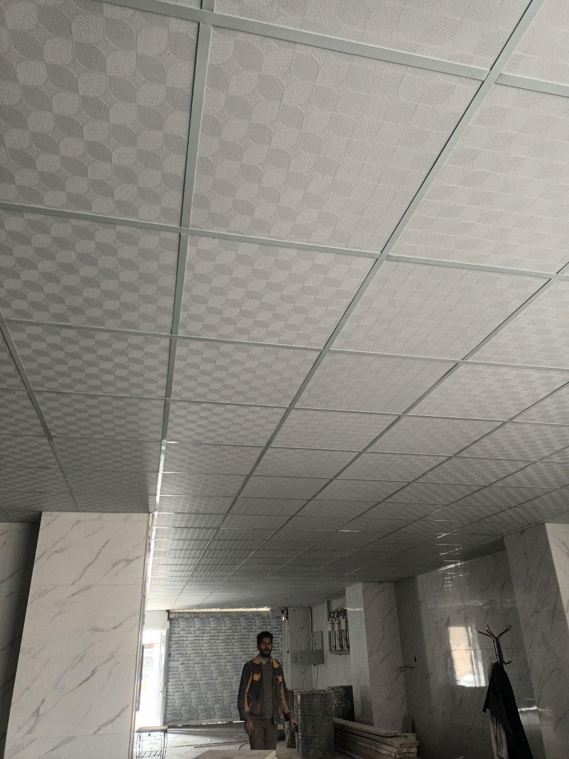 نصب سقف کاذب د کناف ،شبکه ۶۰*۶۰،پی ویسی وکچی|خدمات پیشه و مهارت|زنجان, |دیوار