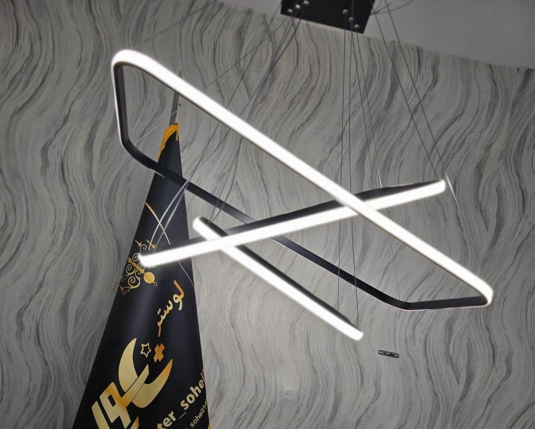 لوستر مستطیل|لوستر و چراغ آویز|فردیس, فردیس|دیوار