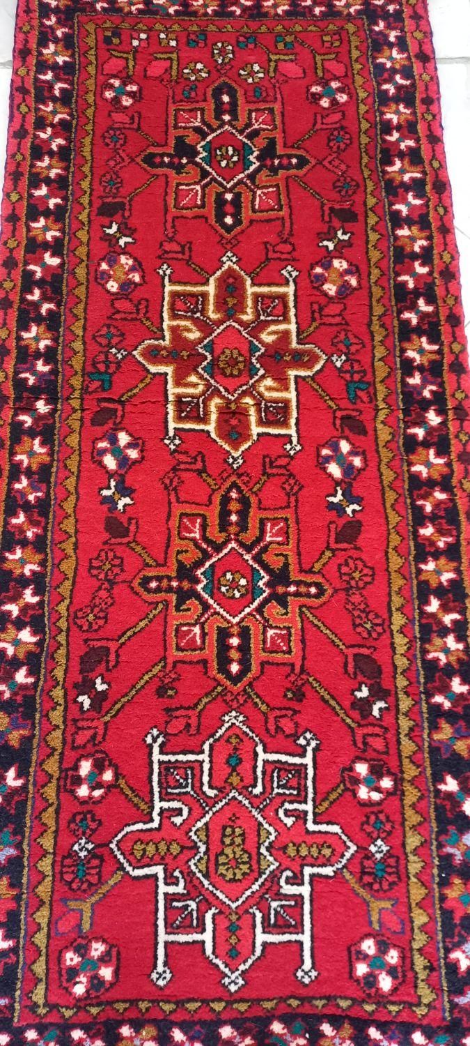 فرش دستبافت کناره هریس ابعاد ۸۰×۱/۸۵ نو|فرش|تبریز, |دیوار