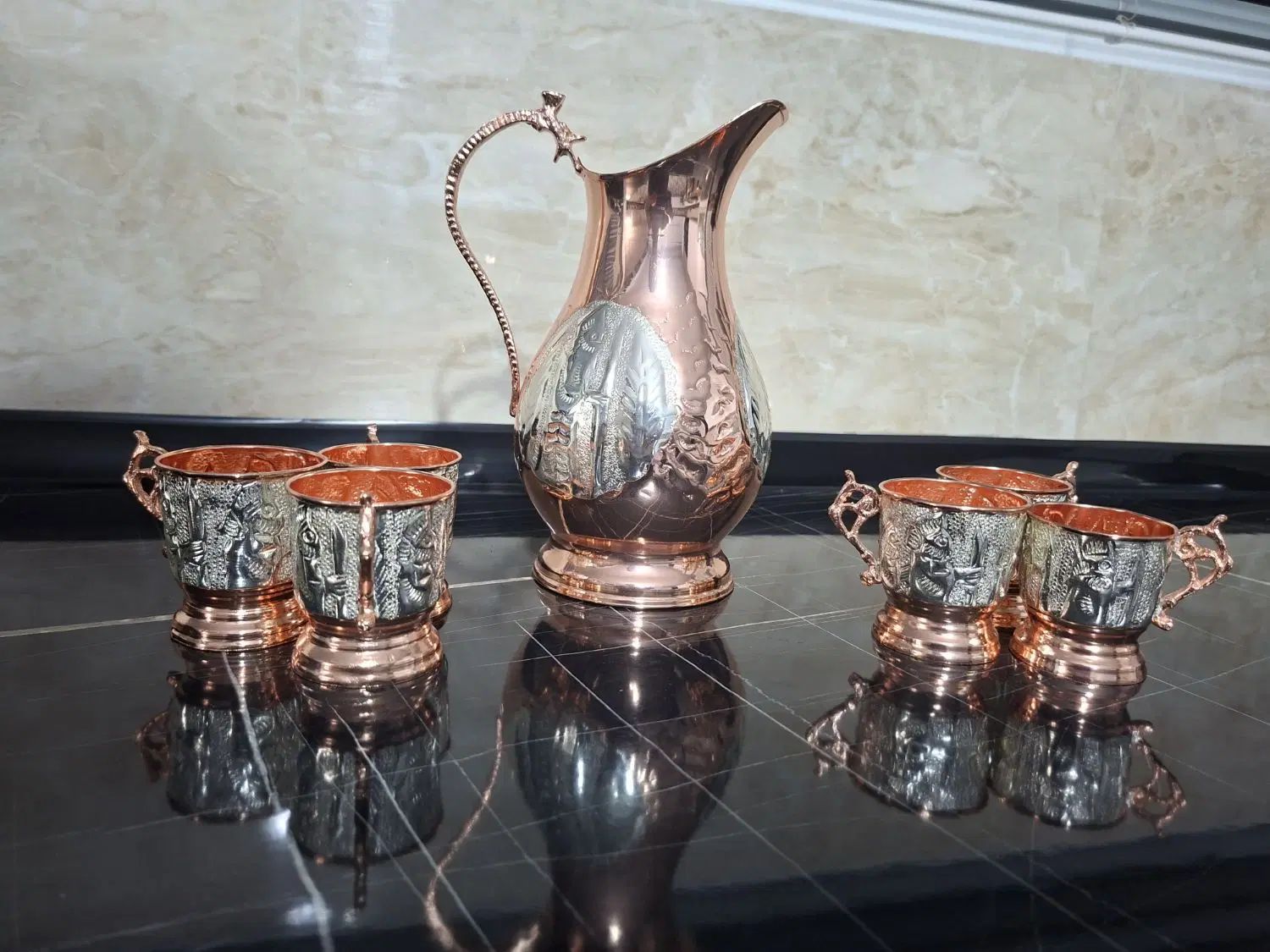 تعدادی ظروف تزئینی|صنایع دستی و سایر لوازم تزئینی|اصفهان, شفق|دیوار