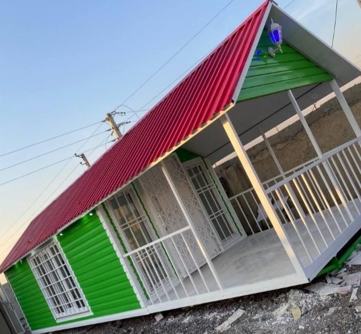 کانکس ویلایی بالکن دار|مصالح و تجهیزات ساختمان|رباط‌کریم, رباط‌کریم|دیوار