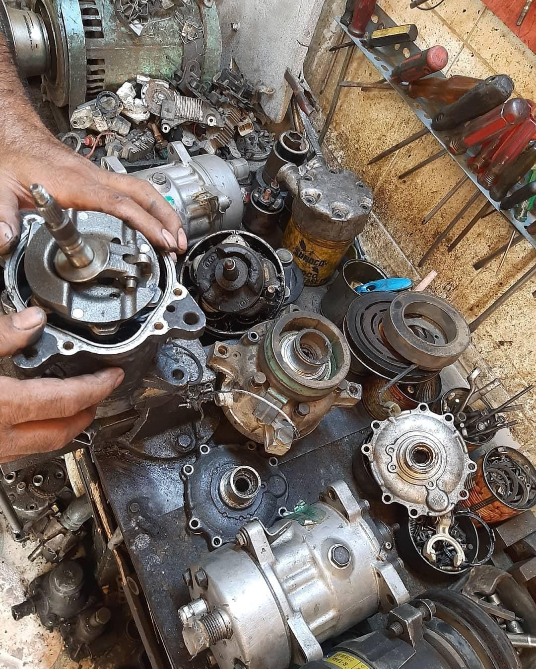 تعمیرات کمپرسور کولر و دینام و استارت و برق خودرو|خدمات موتور و ماشین|بندرعباس, |دیوار