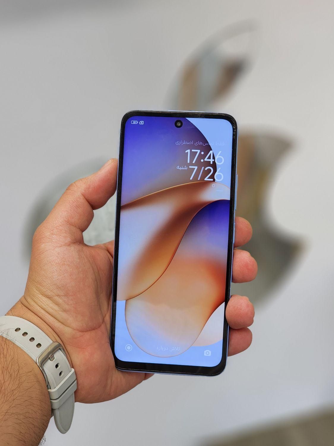 شیائومی redmi 12 حافظه 256 رام8 تست شده سلامت|موبایل|رشت, لاکانی|دیوار