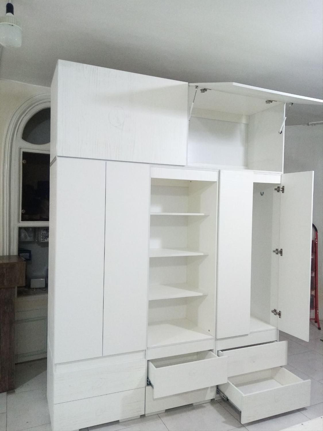 کمد لباس چهار تکه متحرک مدل k.01|جاکفشی، کمد، دراور|ارومیه, |دیوار