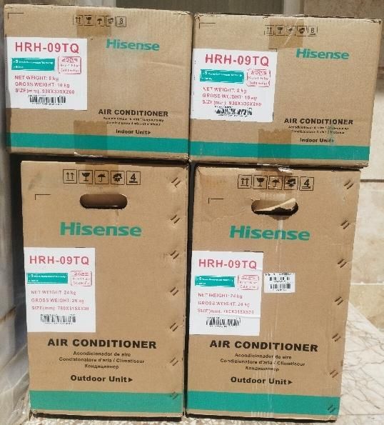 کولر گازی 9000 هایسنس سرمایش گرمایش باگارانتی زرین|کولر گازی و فن‌کوئل|مشهد, عبادی|دیوار