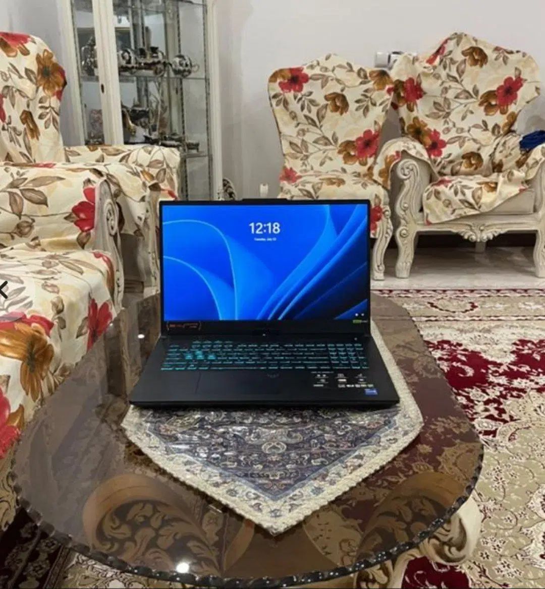 لپ تاپ f17 گیمینگ rtx4060/16/1tera ssd|رایانه همراه|کرج, عظیمیه|دیوار