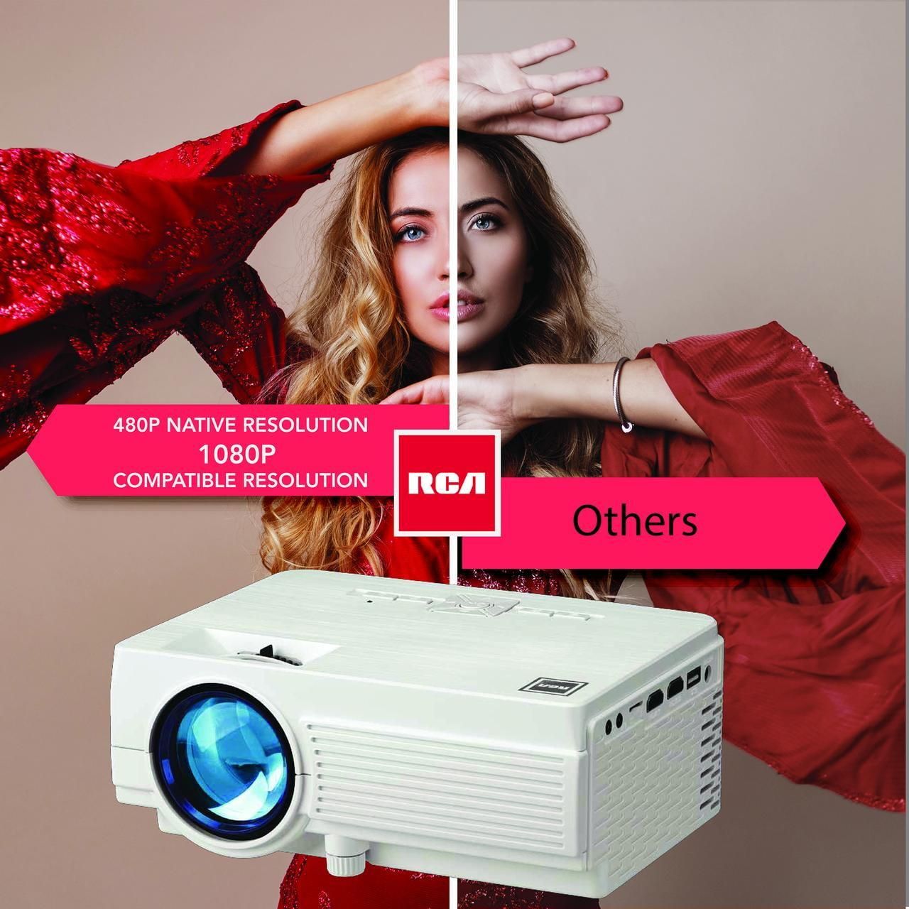 ویدئوپروژکتور خانگی RCA RPJ136|تلویزیون و پروژکتور|تهران, ایرانشهر|دیوار