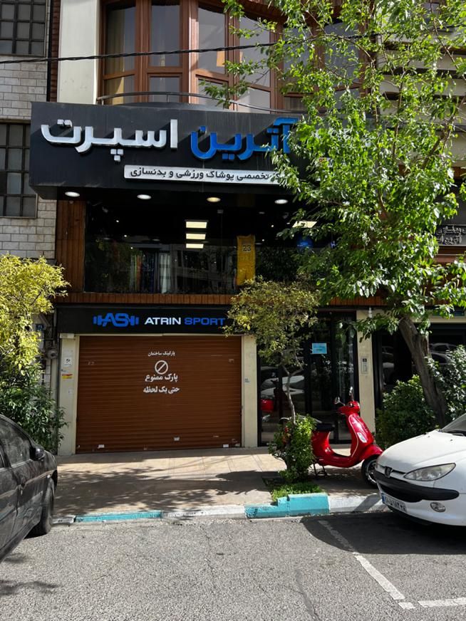 فروشگاه ورزشی آترین اسپرت|لباس|تهران, درختی|دیوار