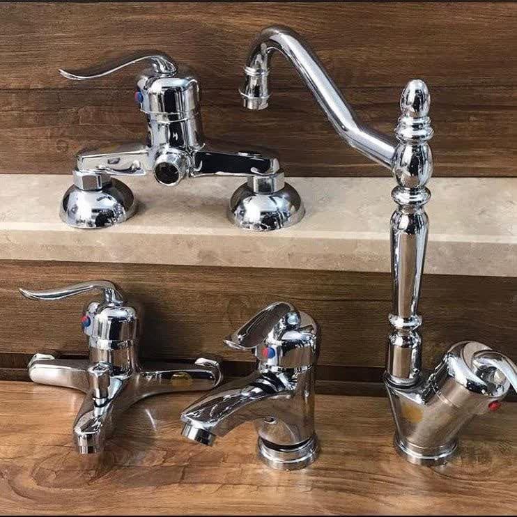 ست کامل شیرآلات قاجاری استانداردضمانتی آلنی‌ سنگین|مصالح و تجهیزات ساختمان|مشهد, نوید|دیوار