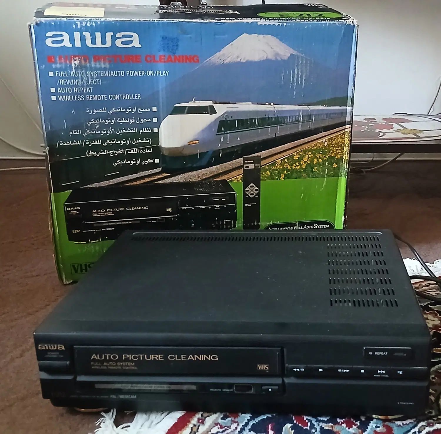 ویدیو کاست ‌VHS  برند آیوا اصل ژاپن|پخش‌کننده DVD و ویدیو|تهران, اکباتان|دیوار