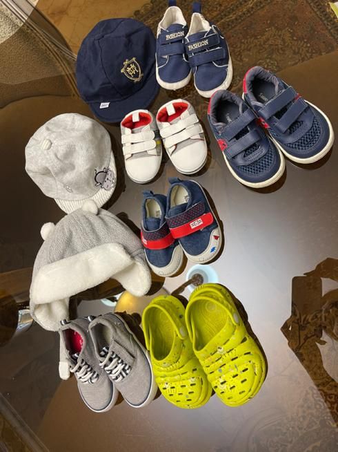 کفش و کلاه و پیشبند|کفش و لباس بچه|تهران, گلستان (شهرک راه آهن)|دیوار