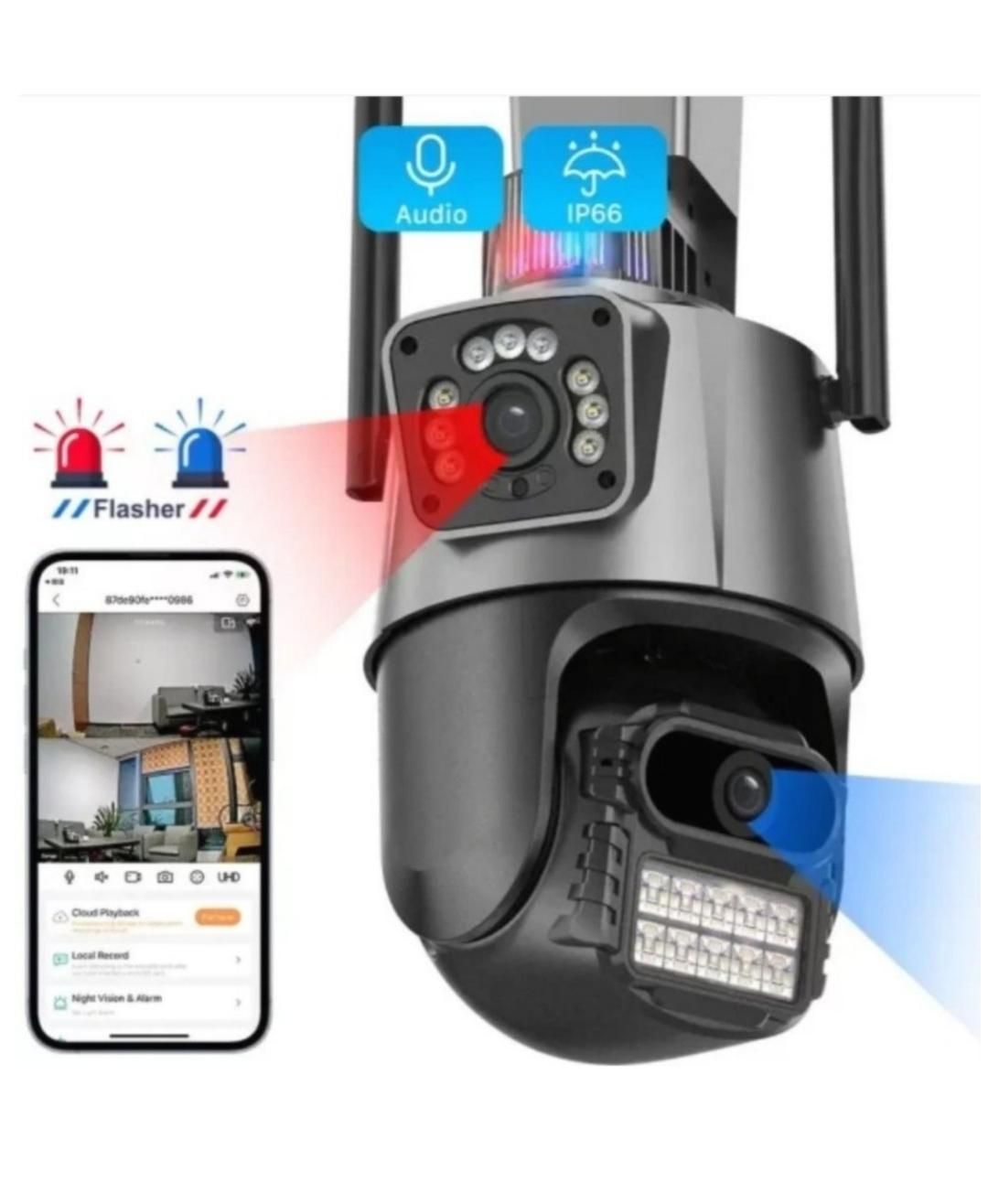 دوربین مداربسته دو لنز چرخشی سیمکارتی|دوربین مداربسته|یزد, |دیوار