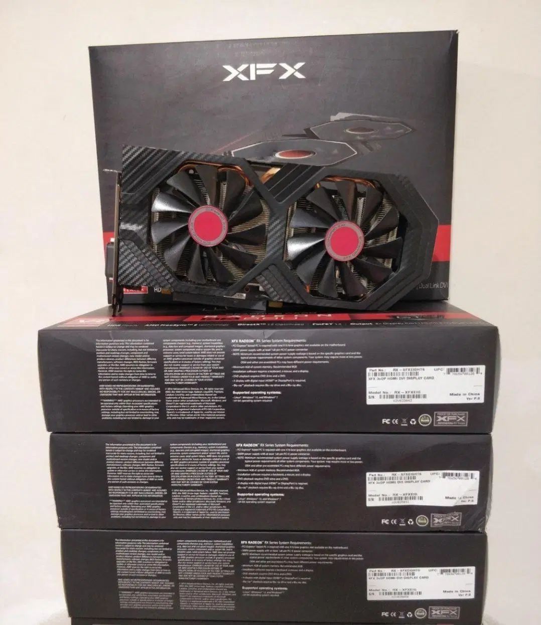 گرافیک RX580 در حد نو|قطعات و لوازم جانبی رایانه|همدان, |دیوار