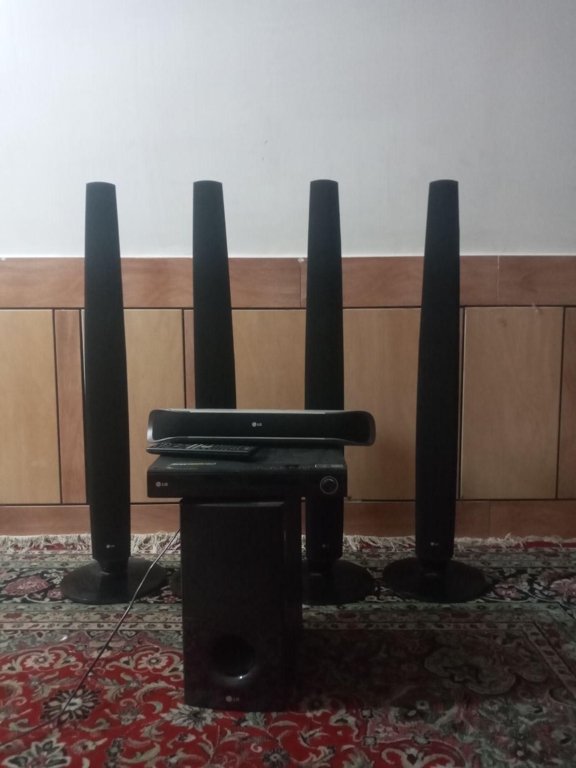 سینما خانگی الجی پرقدرت ۷ تیکه|سیستم صوتی خانگی|دزفول, |دیوار