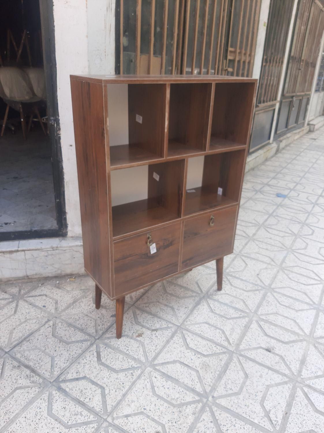 کتابخانه،شلف پایه مخروطی|کتابخانه، شلف، قفسه‌های دیواری|مشهد, نوید|دیوار