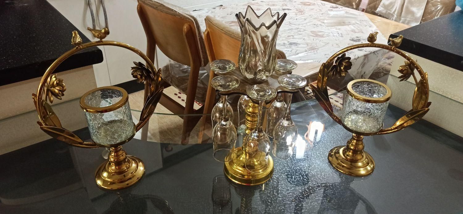 شمعدان های تزیینی|صنایع دستی و سایر لوازم تزئینی|اصفهان, کوی گلزار|دیوار