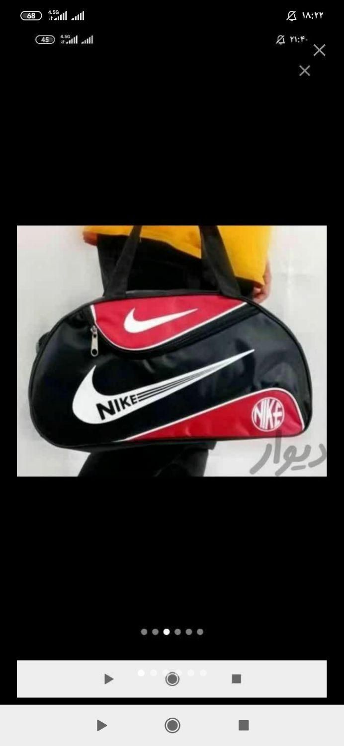 کیف ورزشی استخری عمده و تکی|کیف، کفش، کمربند|قم, نیروگاه|دیوار