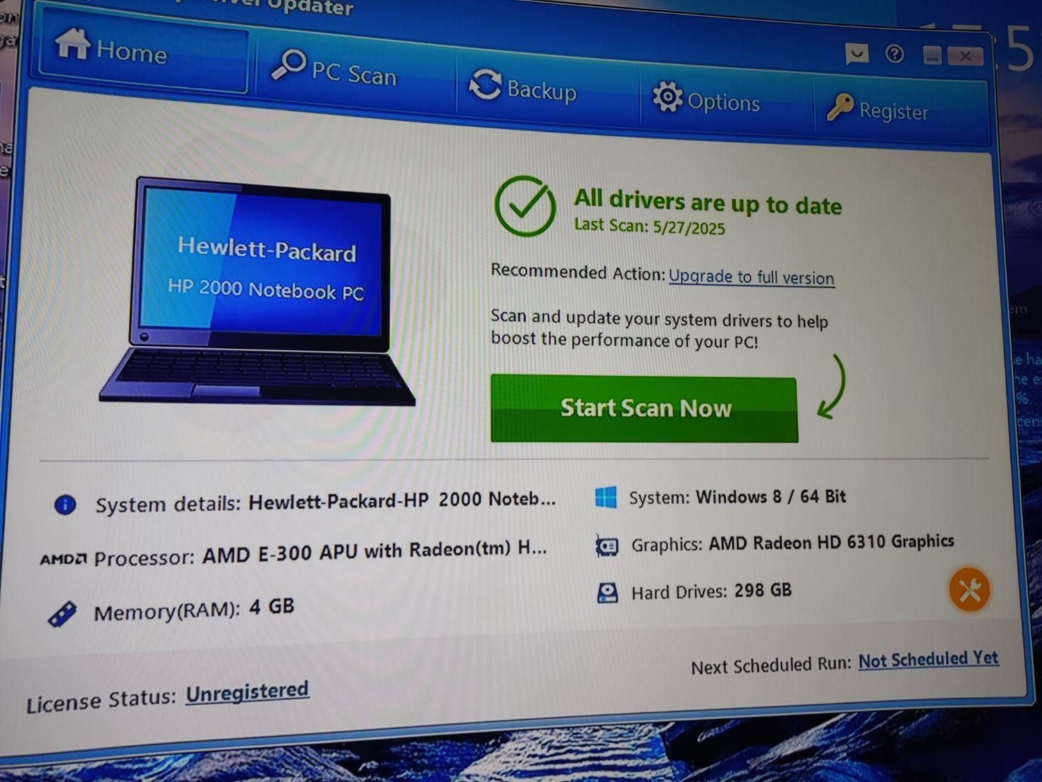 لپ‌تاپ HP 2000 با صفحه‌نمایش شکسته|رایانه همراه|تبریز, |دیوار