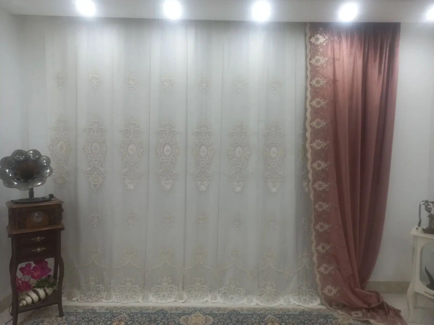 پرده و دستک|پرده، رانر، رومیزی|مشهد, سرافرازان|دیوار
