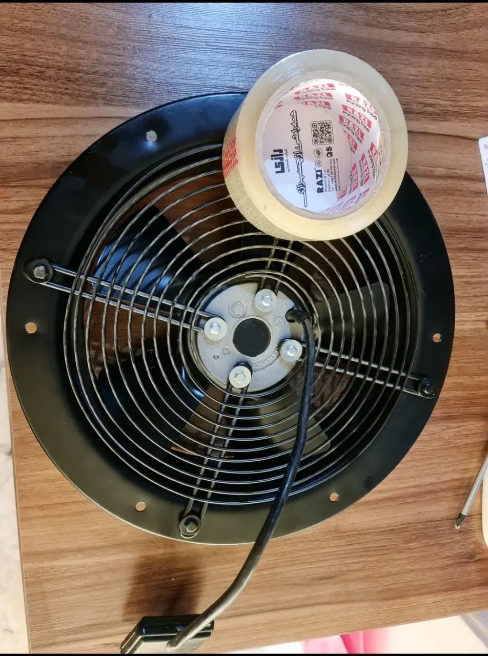 فن هواکش صنعتی دمنده سایز ۲۵ سانت،دوربالا2500rpm|ماشین‌آلات صنعتی|تهران, علم و صنعت|دیوار