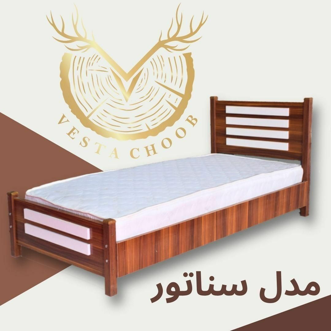 تخت خواب یکنفره،تک نفره ،شرکتی ،سناتور|تخت و سرویس خواب|تهران, شهید رجایی|دیوار