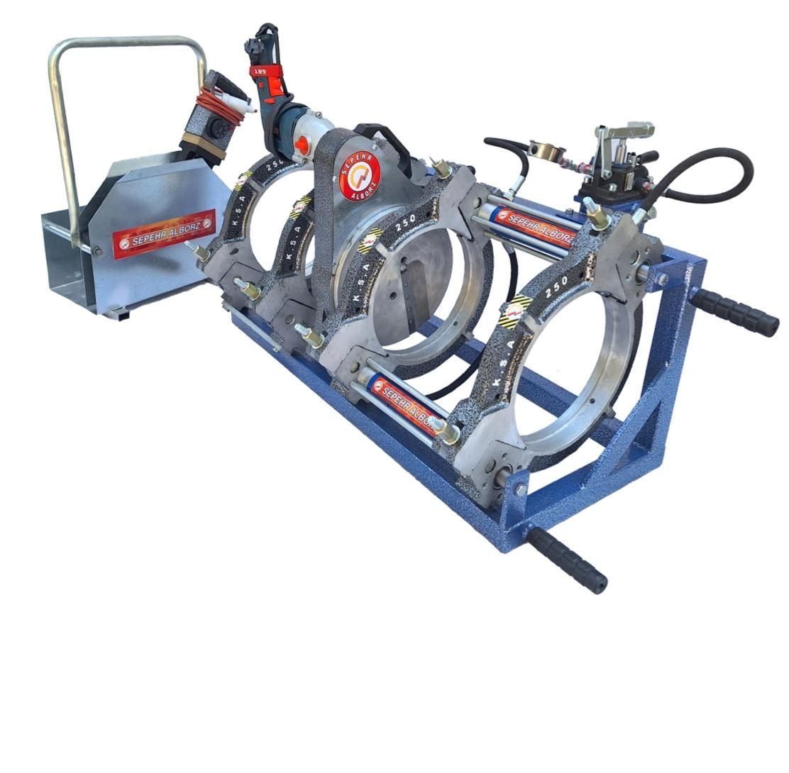 دستگاه جوش پرس لوله هیدرولیکی|ماشین‌آلات صنعتی|کرج, کمال‌شهر|دیوار