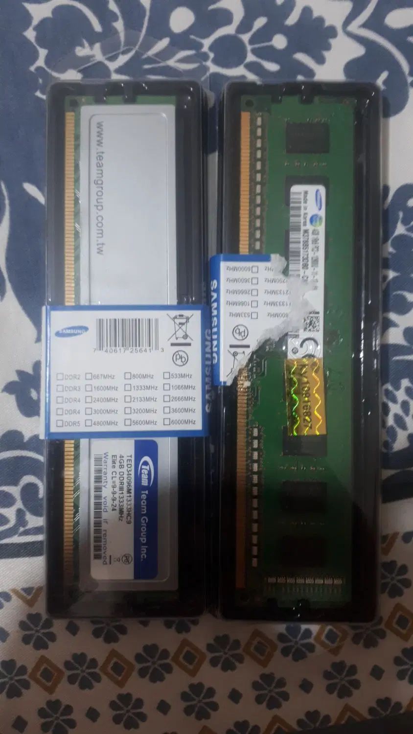 رم ddr3 4g|قطعات و لوازم جانبی رایانه|اصفهان, کوجان|دیوار