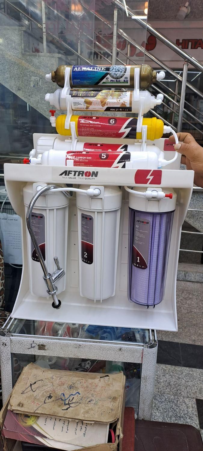 فروش تصفیه آب افترون 8 مرحله سفارش خلیج|آبسردکن و تصفیه آب|اهواز, طالقانی|دیوار
