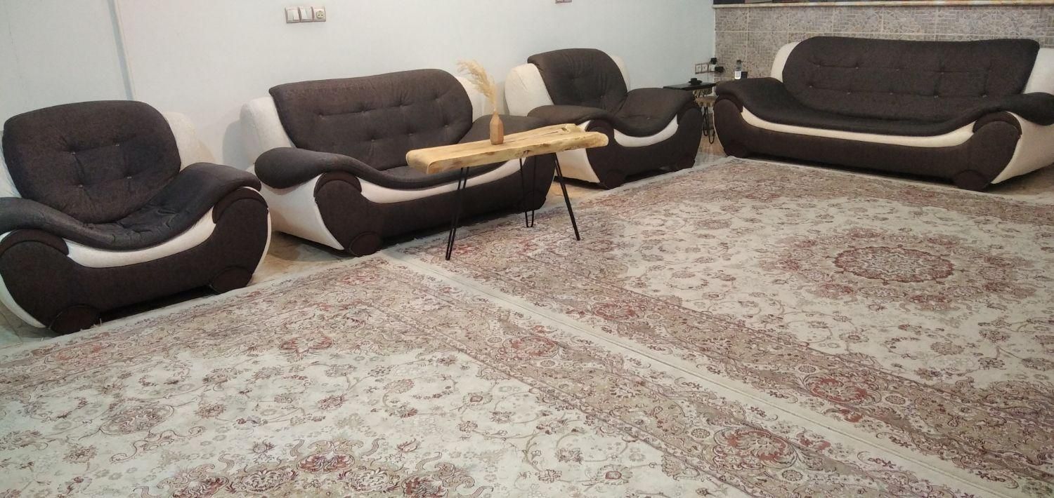 راحتی ۷ نفره چرم|مبلمان خانگی و میز عسلی|ملایر, |دیوار