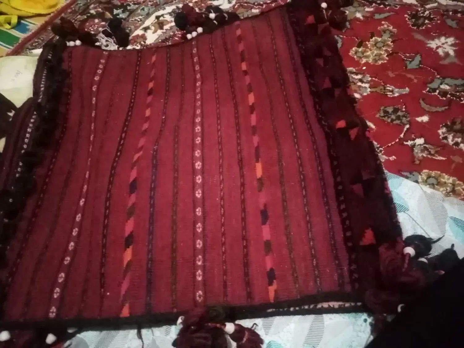 خورجین دست بافت|گلیم، جاجیم، گبه|اصفهان, شهرستان|دیوار