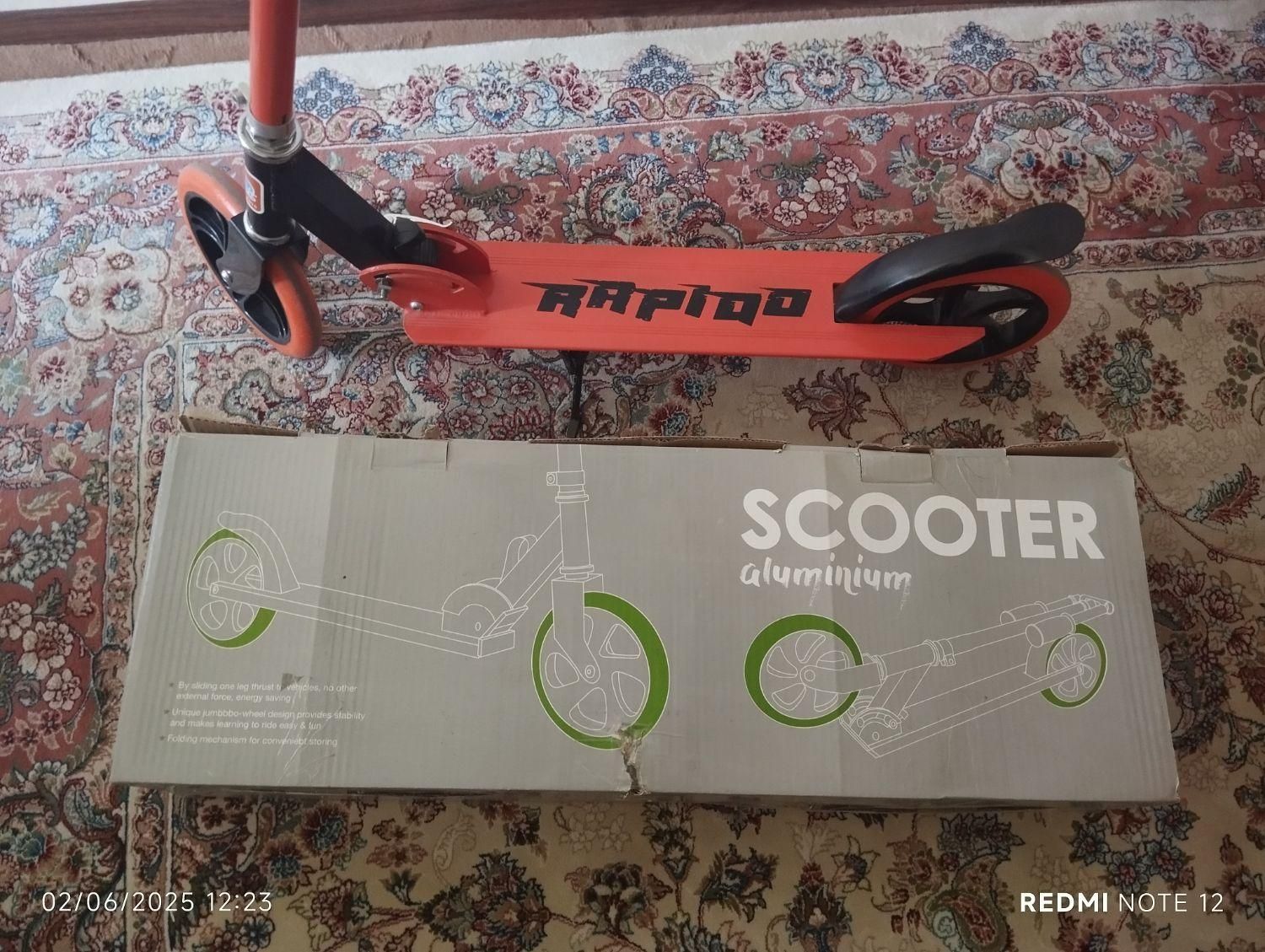 اسکوتر|دوچرخه، اسکیت، اسکوتر|فولادشهر, B5|دیوار