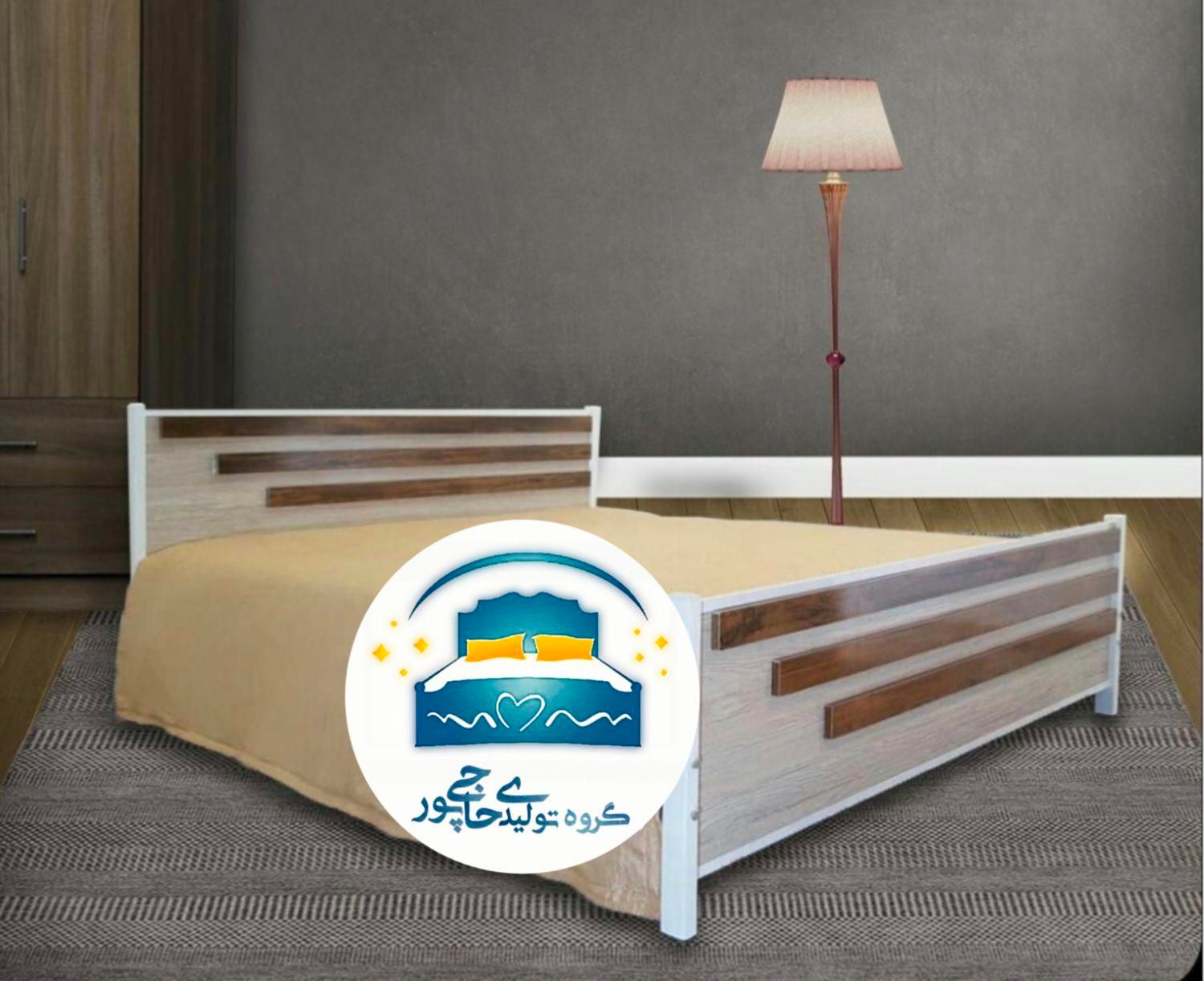 تخت خواب دو نفره حاجی پور(تختخواب۲دونفره)تشک انیسا|تخت و سرویس خواب|مشهد, حسین‌آباد|دیوار