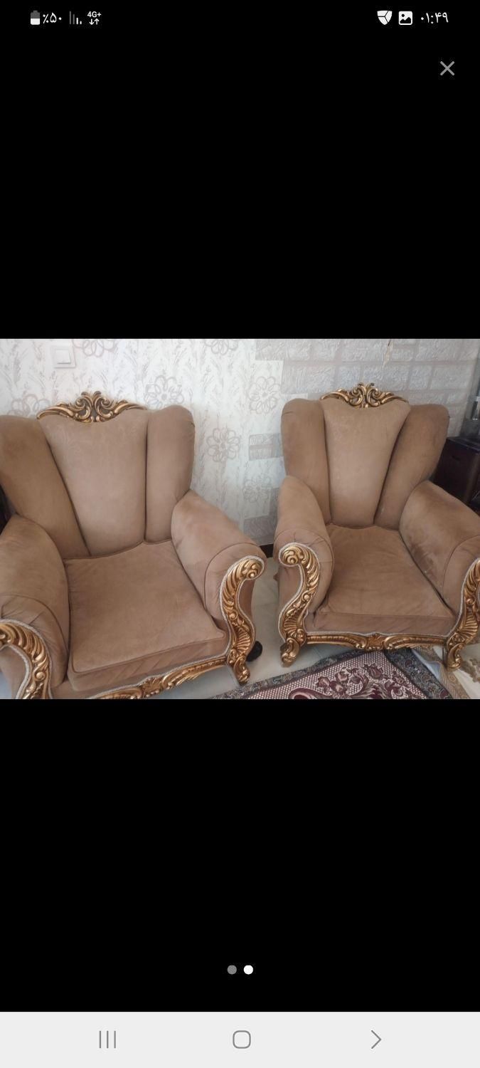 مبل سالم بدلیل کمبود جا میفروشم تخفیف هم داره|مبلمان خانگی و میز عسلی|کرج, محمود آباد|دیوار