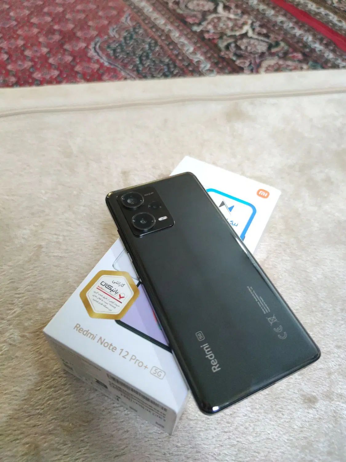 گوشی نت۱۲ پرو پلاس 5G همراه با کارتون و ملزومات|موبایل|کرمانشاه, |دیوار