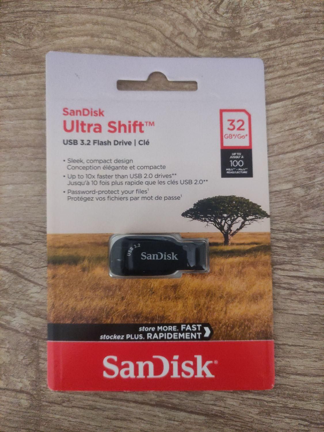 فلش مموری سندیسک.sandisk. حافظه 32 گیگ|قطعات و لوازم جانبی رایانه|تبریز, |دیوار