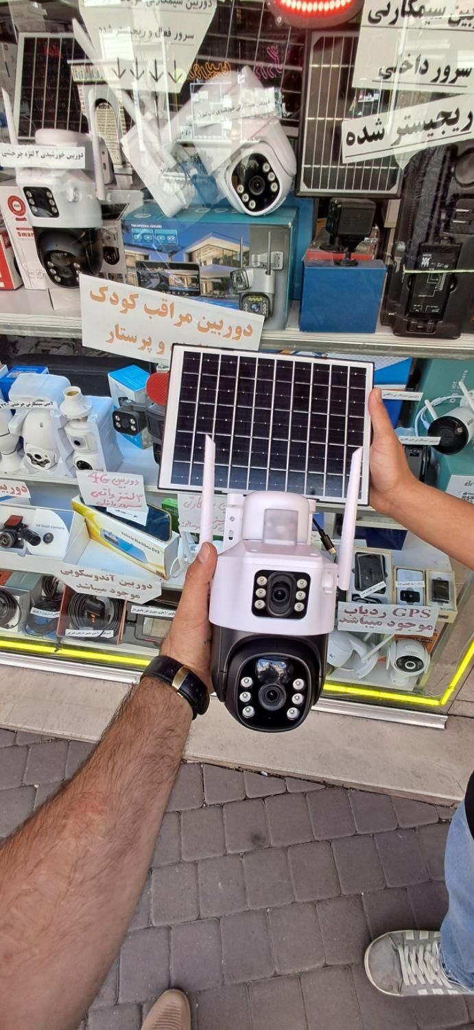 دوربین های سیمکارتی خورشیدی بدون نیاز به برق|دوربین مداربسته|تبریز, |دیوار