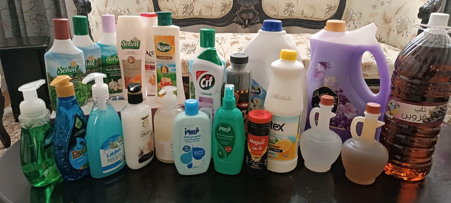 تعدادی شوینده وشامپو با مارک های متفاوت|مواد شوینده و دستمال کاغذی|گلستان (تهران), |دیوار