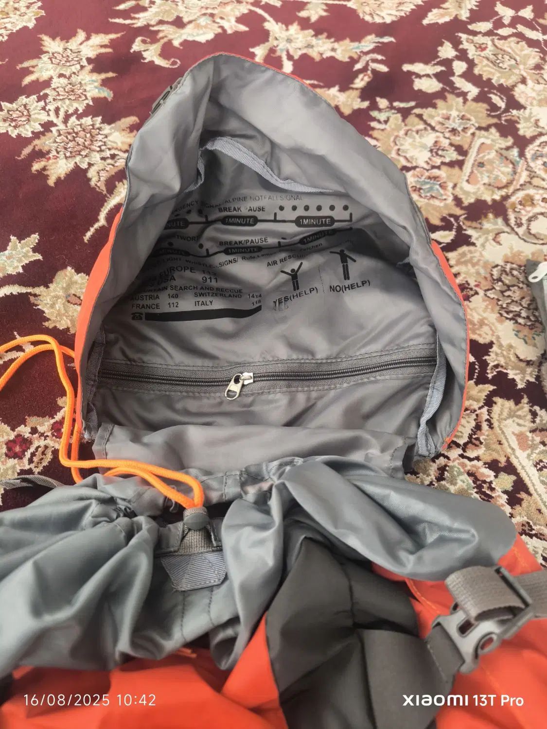 کوله کوهنوردی 60L|کوهنوردی و کمپینگ|کرج, گوهردشت|دیوار